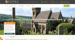 Desktop Screenshot of cotswoldtours.com